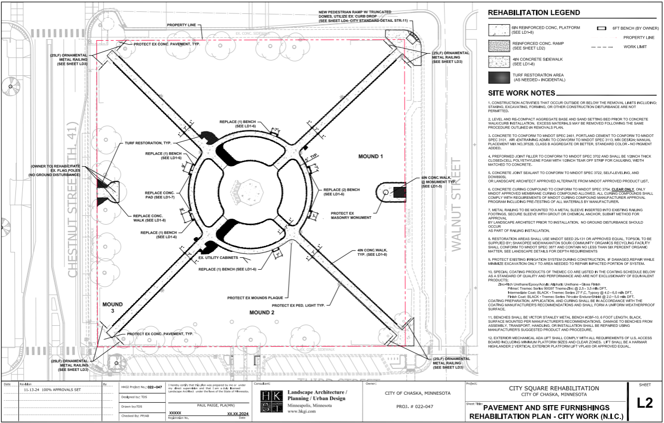 City Square 2025 Construction Plans