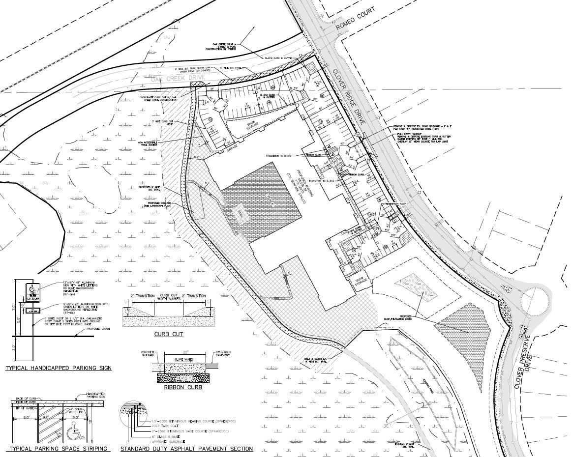 The Gallery Apartments Site Plan