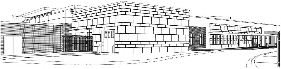 Southwest perspective rendering