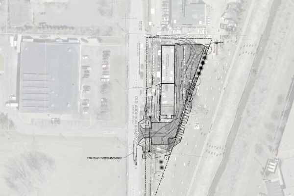 AutoPros Site Plan with building expansion