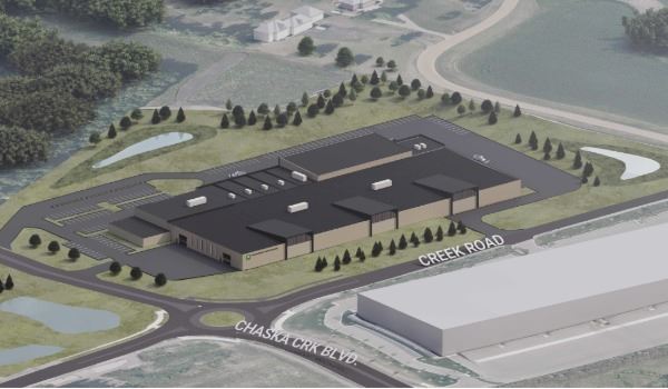 Concept sketch of the proposed Municipal Services Building